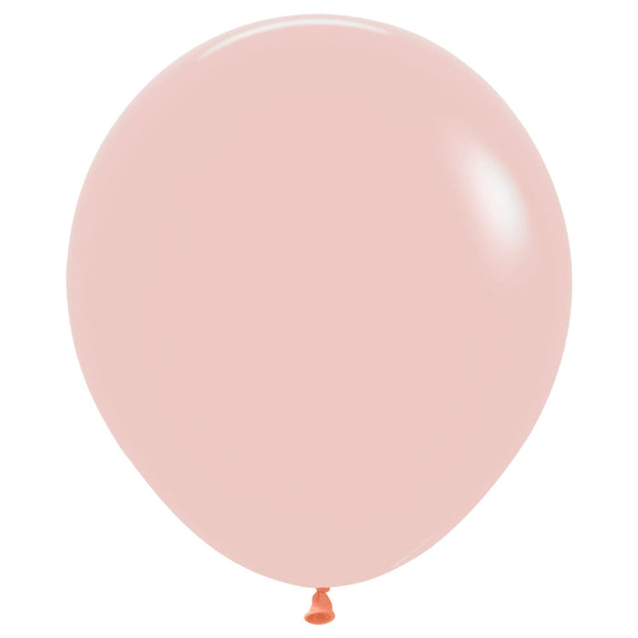 Sempertex Latex Balloons 18 Inch (25pk) Pastel Matte Melon