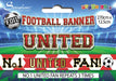 Sensations Foil Banner No 1 United Fan Foil Banner