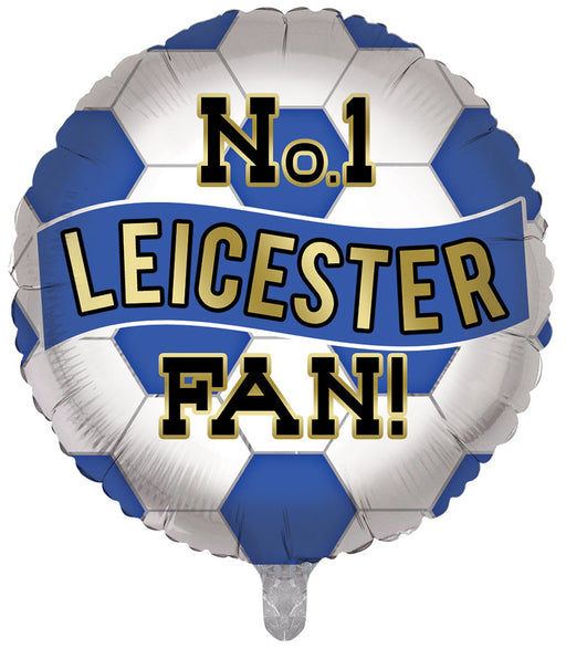 No 1 Leicester Fan Birthday 18 Inch Foil Balloon