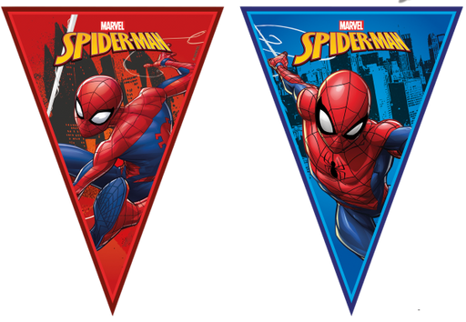 Spider-Man Party Flag Bunting