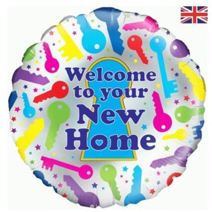 18'' Foil Welcome To Your New Home