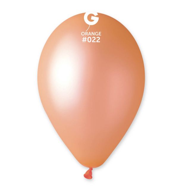 Neon Orange Balloons #022