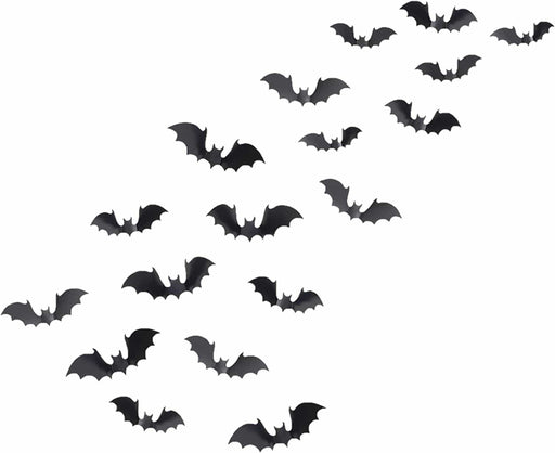 Unique Party Wall Decorations Flying Bat Wall Decorations 24pc