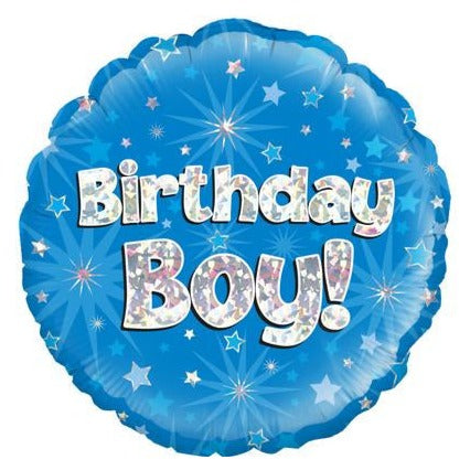18'' Birthday Boy Foil Balloon