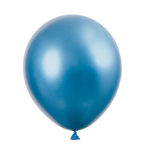 Blue Platinum 11'' Latex Balloons, 6Ct