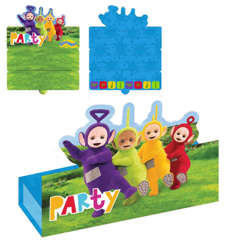 Teletubbies Stand Up Invitation 8pk