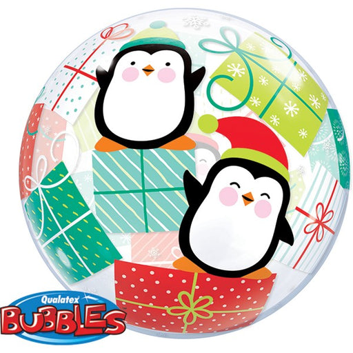 22'' Bubble Penguins & Presents