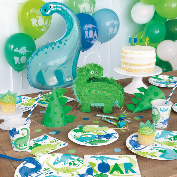 Dinosaur Paper Dinner Plates 8pk