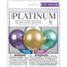 Assorted Solid Color Platinum 11'' Latex Balloons, 6pk