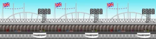 Gb Stadium Border Roll 12M W X 45Cm H