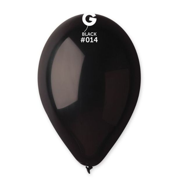Standard Black Balloons #014