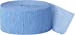 Soft Blue Crepe Paper Streamer 81ft