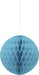 Teal Paper Honeycomb Ball Decoration
