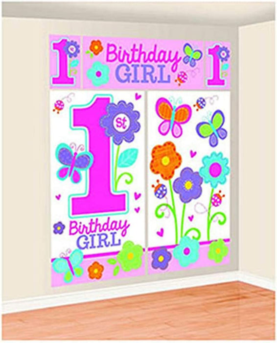 Sweet Birthday Girl Scene Setter Kit