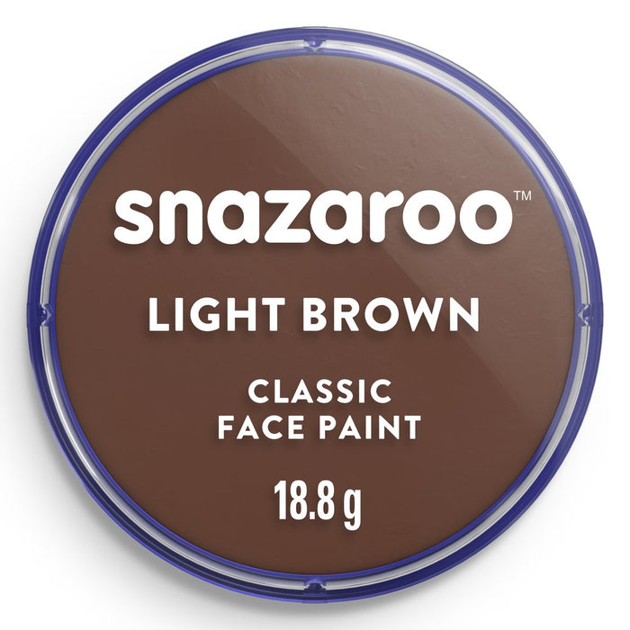 Snazaroo Classic Colour 18ml - Light Brown