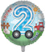 Farm / Tractors 2nd Birthday 18 Inch Foil Balloon
