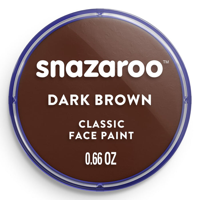 Snazaroo Classic Colour 18ml - Dark Brown