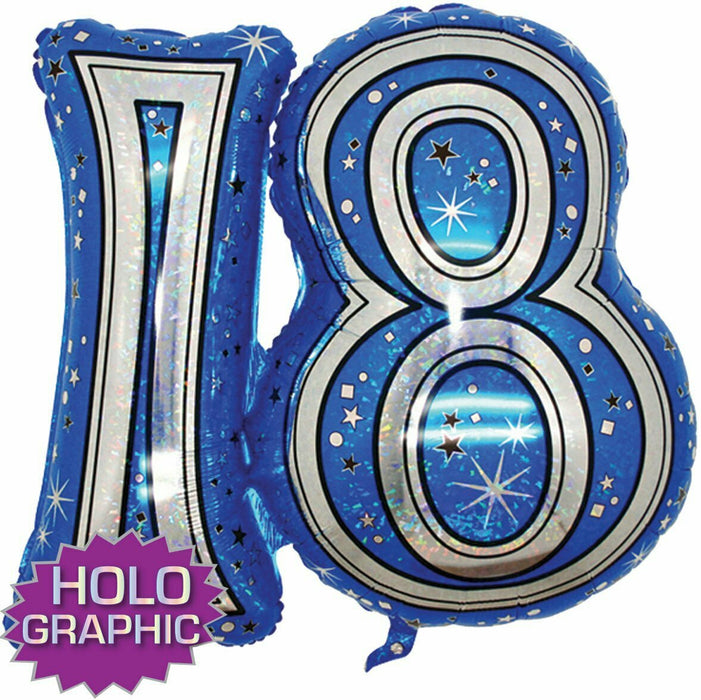 18'' Happy 16th Birthday Holographic