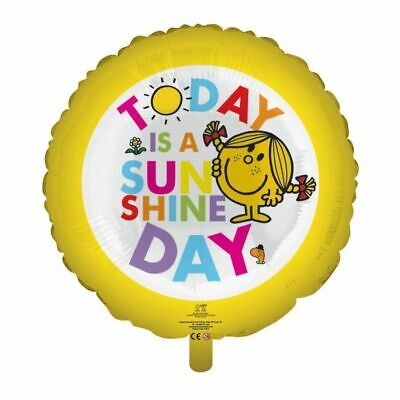 Mr. Men & Little Miss - Little Miss Today Is A Sunshine Day Foil Balloon 45Cm