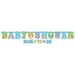 Baby Shower Letter Banner Kit 7.5ft