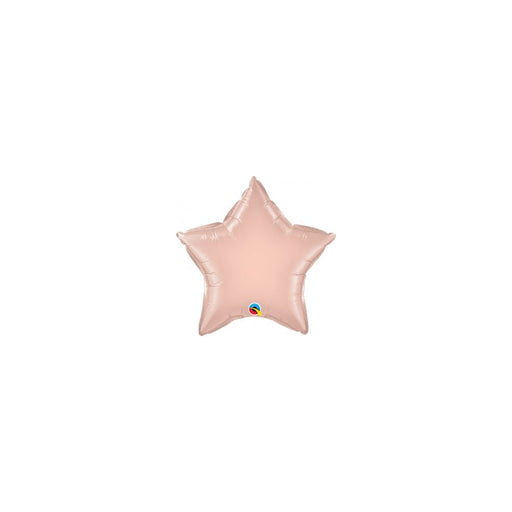 9'' Star Rose Gold Plain Foil