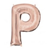 34'' Shape Foil Letter P - Rose Gold (Anagram)