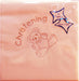 Pink Bear Christening Napkins 15Pk