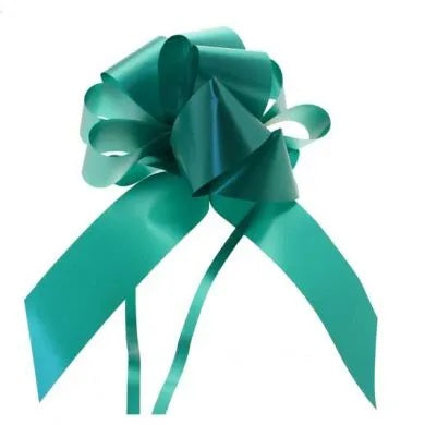 Emerald Green 50mm Pullbows 20pc