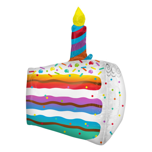 25'' Birthday Cake Slice