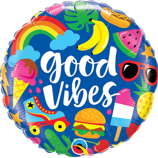 Good Vibes 18 Inch Foil Balloon