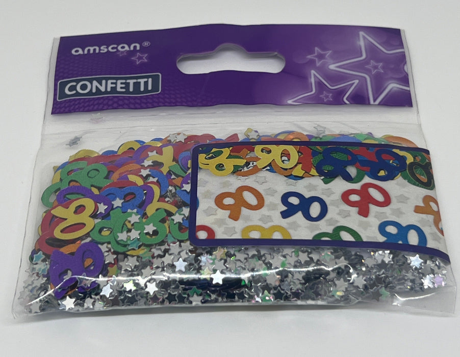 '90' Confetti Multi-Coloured 14g