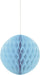 Soft Blue Paper Honeycomb Ball Decoration