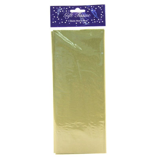 Gold Tissue Paper 3 Sheets