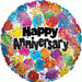 18'' Happy Anniversary Foil Balloon