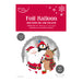 18" Santa & Pals Foil Balloon