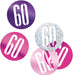 Glitz Pink 60 Birthday Confetti 14G