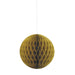 Gold Paper Honeycomb Ball Decoration