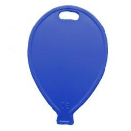 Royal Blue Balloon Shape Weight 100pk