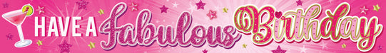 Have a Fabulous Birthday Banner