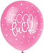 12'' Pearlised Latex Assorted Good Luck Balloons