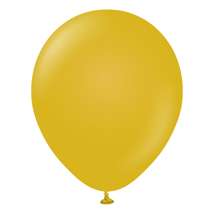 Retro Mustard Balloons