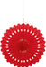 Red Paper Fan Decoration