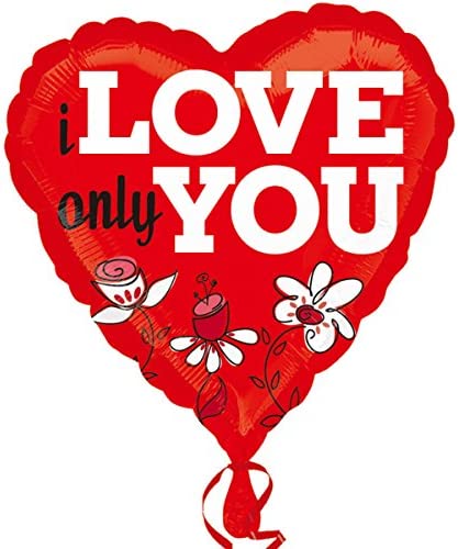 18'' Foil Love Only You