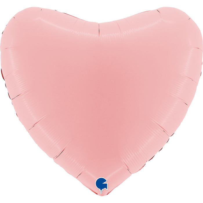 Matte Pink Heart 36"