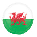 18'' Foil Ppp Wales Flag