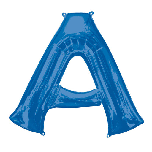 34'' Super Shape Foil Letter A - Blue (Anagram)