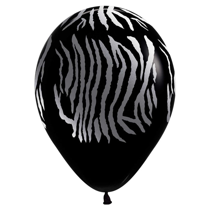 5" Animal Print Mixed Colours Latex Balloons (50pk)
