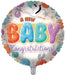 Welcome Baby Neutral 18 Inch Foil Balloon
