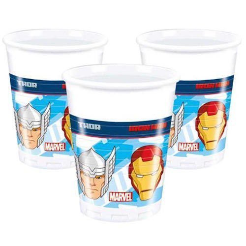 Avengers Plastic Cups 8pk