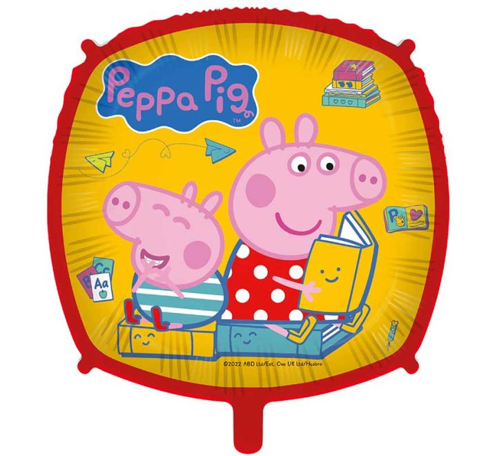 Peppa Pig 18" Square Foil Balloon